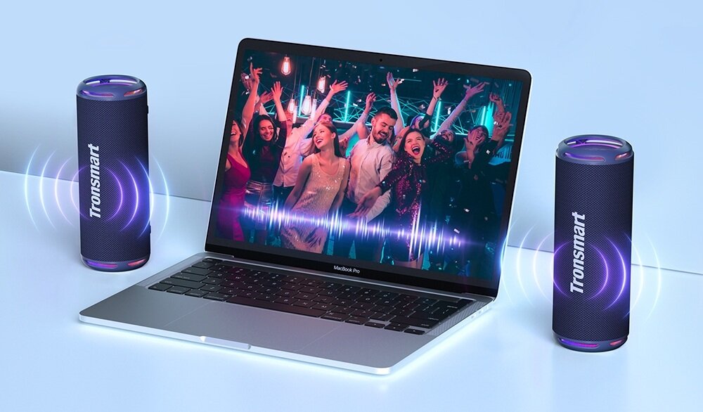 Głośnik mobilny TRONSMART T7 Lite przyjemność dwa urządzenia dźwięk parowanie stereo