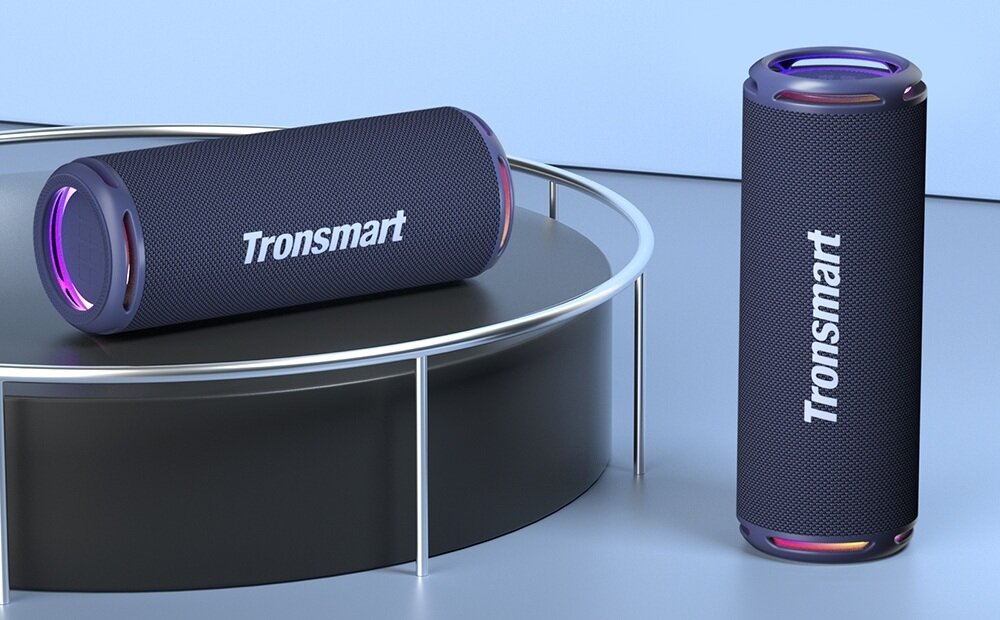 Głośnik mobilny TRONSMART T7 Lite moc pełnozakresowe przetworniki pasywne radiatory bas moc oczekiwania