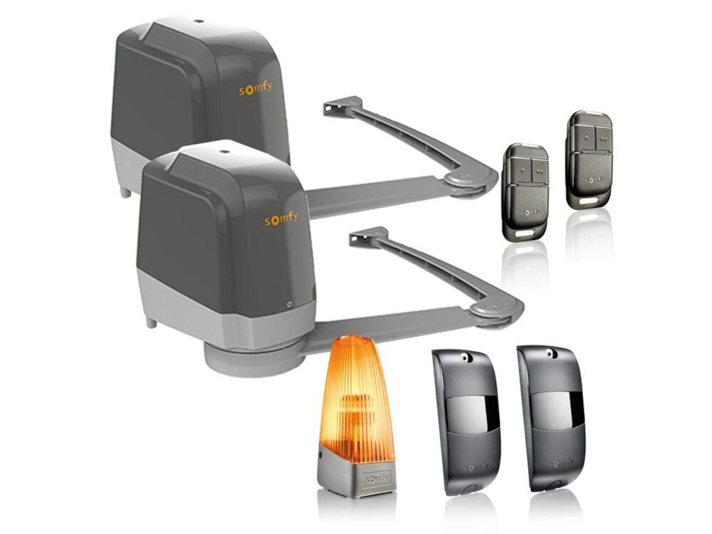 Napęd do bramy skrzydłowej SOMFY Lockyvia 1241429 zestaw