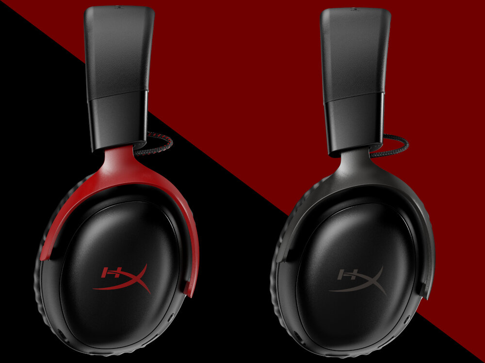 Бездротові навушники HYPERX Cloud III, акумулятор, живлення, незалежність