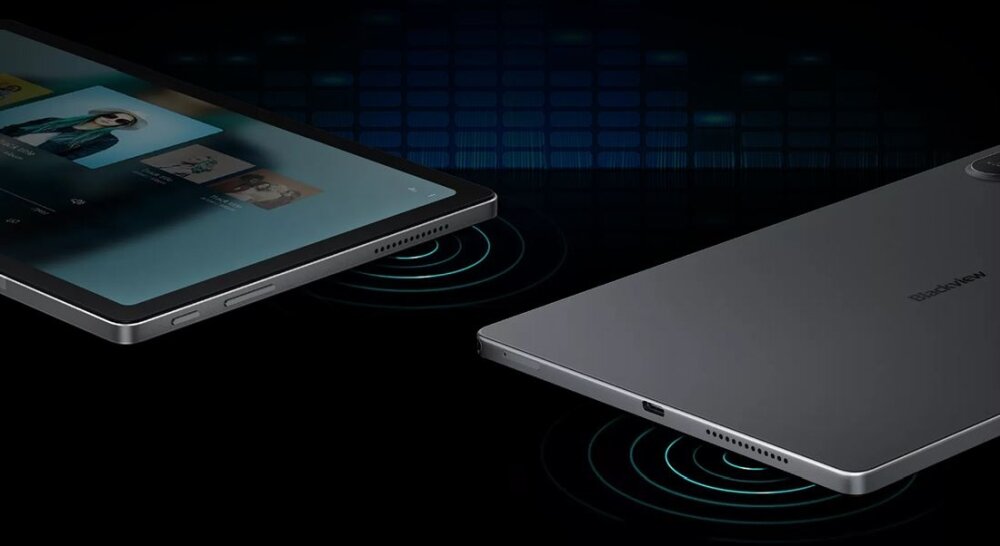 Tablet BLACKVIEW Tab 11 rozdzielczość rdzenie przekątna czujniki aparat głośnik czas pracy procesor transmisja danych waga wifi pamięć złącza zestaw 