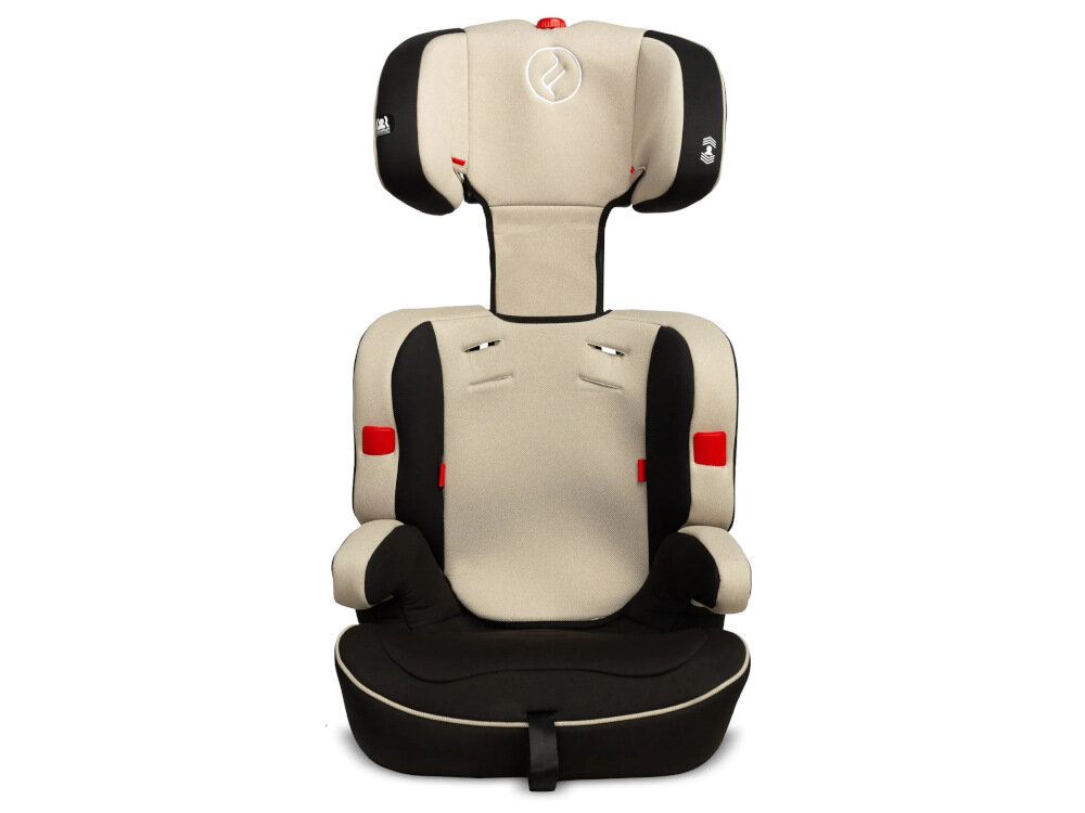 Fotelik samochodowy CARETERO Falcon Fresh 9-36 kg Beżowy plynna regulacja obszernego zaglowka +12 cm miekkie wykonczenie