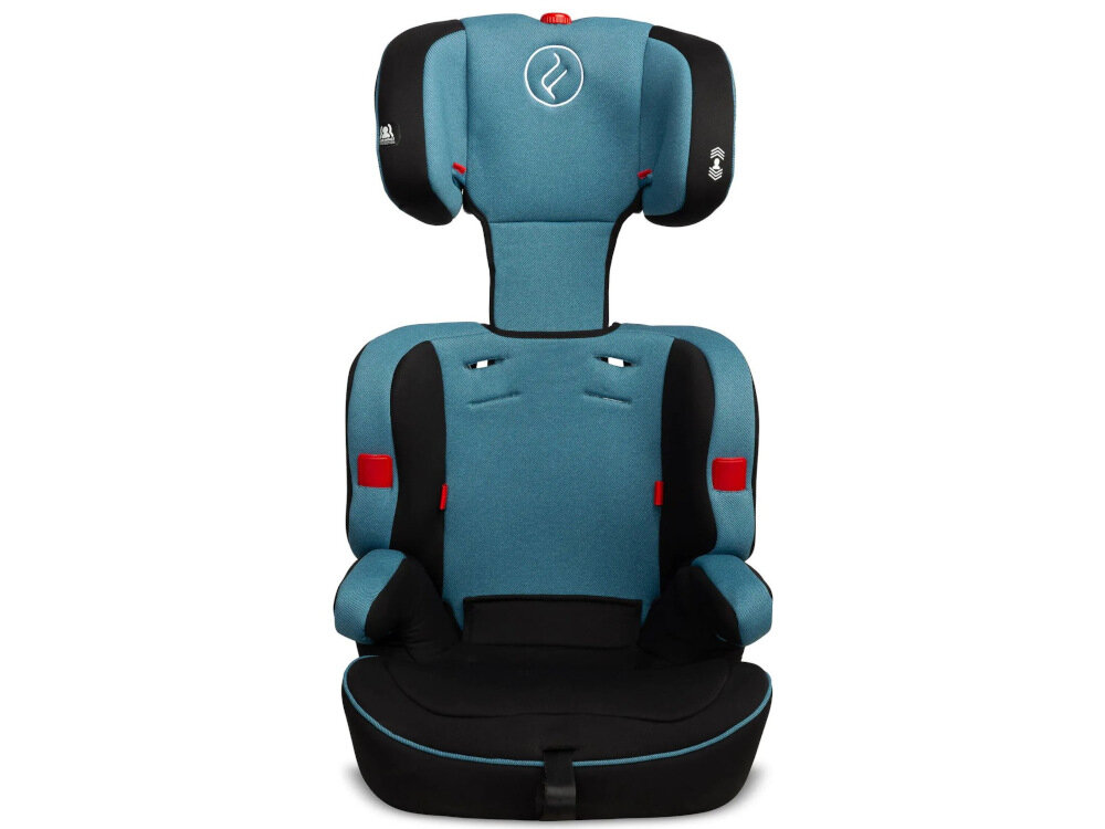 Fotelik samochodowy CARETERO Falcon Fresh 9-36 kg Niebieski plynna regulacja obszernego zaglowka +12 cm miekkie wykonczenie
