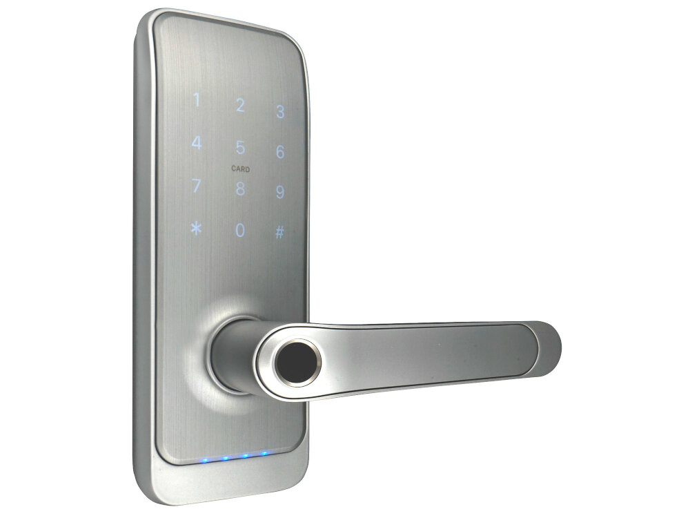 Klamka EURA ELH-01H4 Srebrny Bluetooth system generowania kodow wyslane przez SMS e-mail WeChat rodzaje kodow stale czasowe jednorazowe