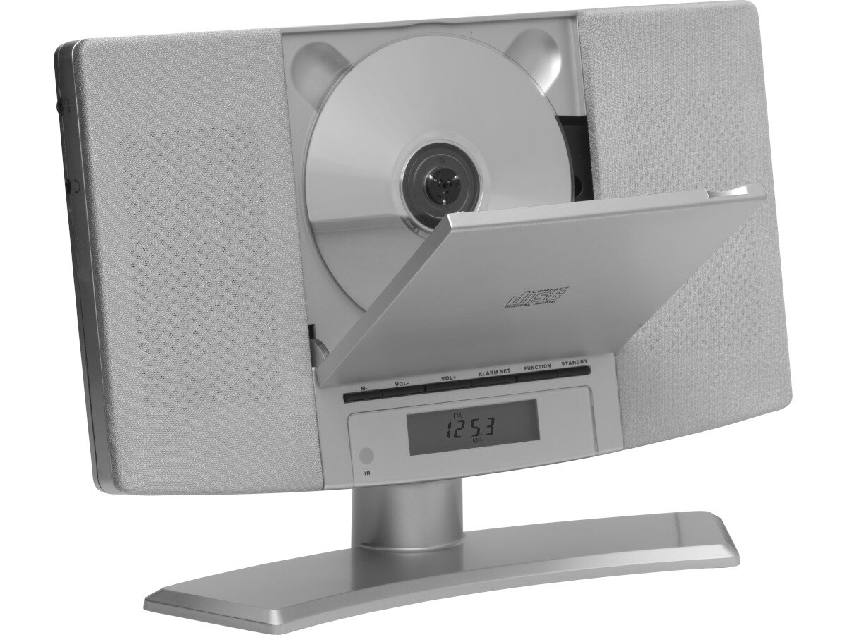 Wieża DENVER MC-5220 MK2 Srebrny działanie radio odtwarzacz