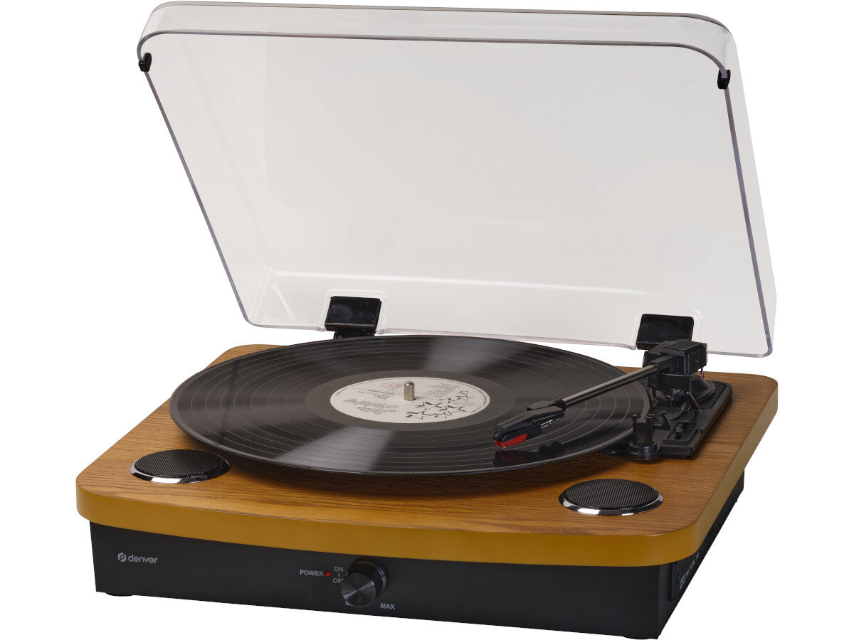 Gramofon DENVER VPL-230 Orzechowy cechy zalety działanie opis