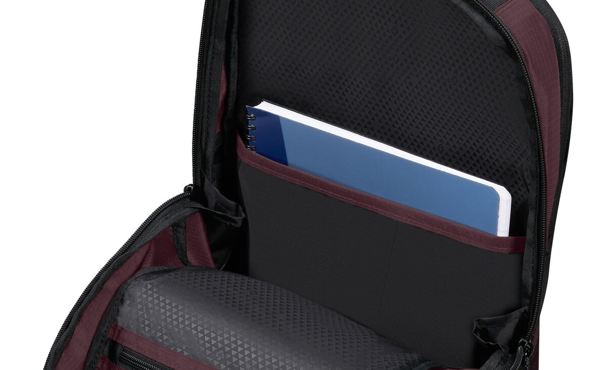 kieszeń na laptop 15,6”, pojemność 20,5 L, organizacja przestrzeni, plecak Samsonite
