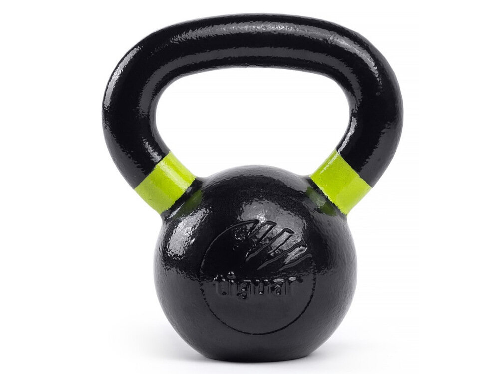Kettlebell TIGUAR RAW V2 8 kg wszechstronne narzedzie treningowe 16-kilogramowy kettel funkcjonalny trwaly dla doswiadczonych dla poczatkujacych