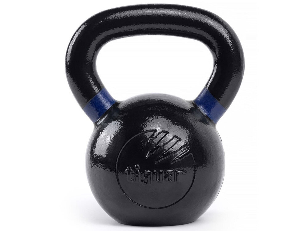 Kettlebell TIGUAR RAW V2 16 kg wszechstronne narzedzie treningowe 16-kilogramowy kettel funkcjonalny trwaly dla doswiadczonych dla poczatkujacych
