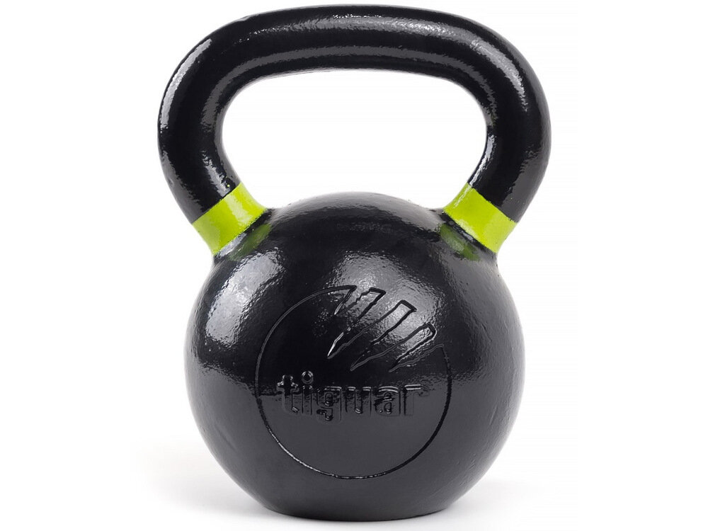 Kettlebell TIGUAR RAW V2 32 kg wszechstronne narzedzie treningowe 16-kilogramowy kettel funkcjonalny trwaly dla doswiadczonych dla poczatkujacych