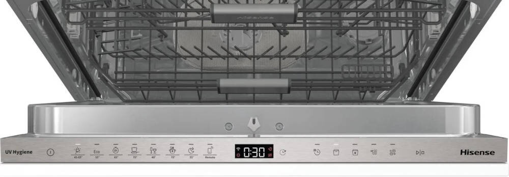 ZMYWARKA HISENSE HV693B60UVAD dotykowy panel sterowanie funkcje progrmay ustawienia