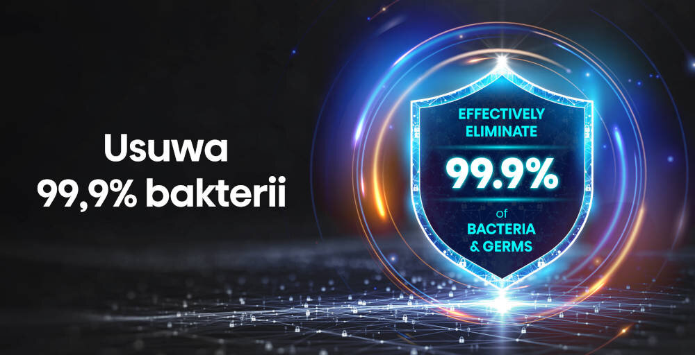 ZMYWARKA HISENSE HV693B60UVAD ochrona UV Technologia usuwanie bakterii