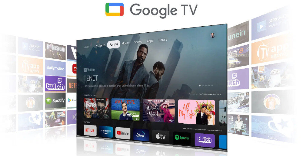 Telewizor TCL C809 - google tv