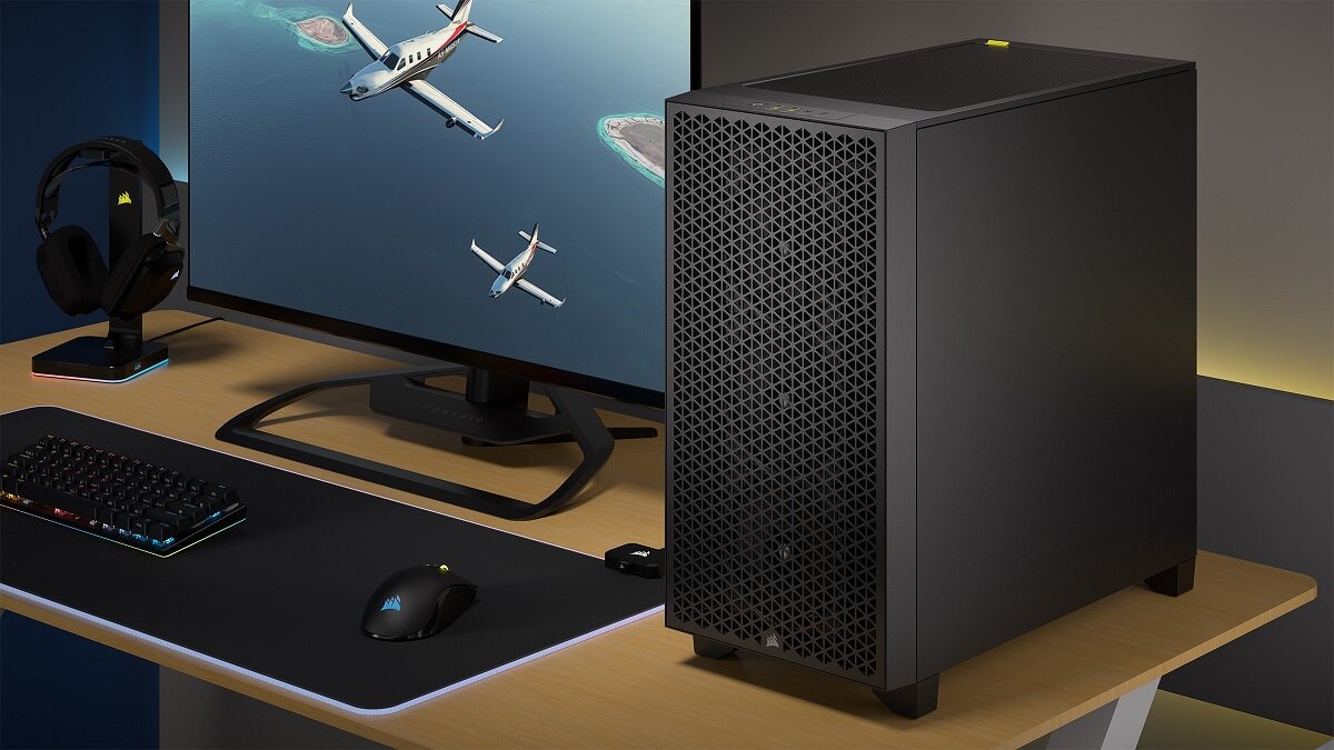 Obudowa CORSAIR 3000D Airflow Perfekcyjna konstrukcja własny komputer Design i estetyka Łatwy dostęp funkcjonalność Wentylacja chłodzenie CORSAIR AirGuide Złącza Porty