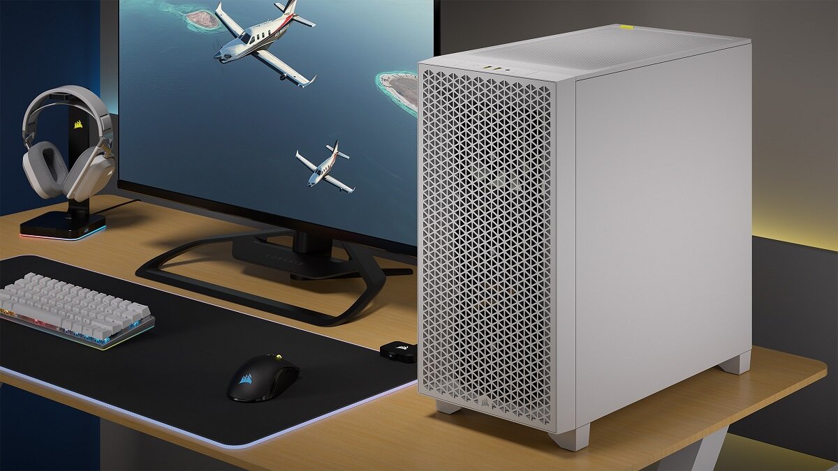 Obudowa CORSAIR 3000D Airflow Perfekcyjna konstrukcja własny komputer Design i estetyka Łatwy dostęp funkcjonalność Wentylacja chłodzenie CORSAIR AirGuide Złącza Porty