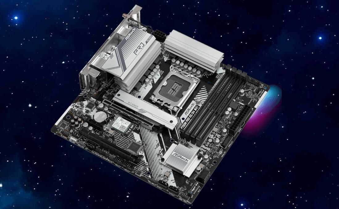 Płyta główna ASROCK B760M Pro RS D4 WiFi - efektywna praca