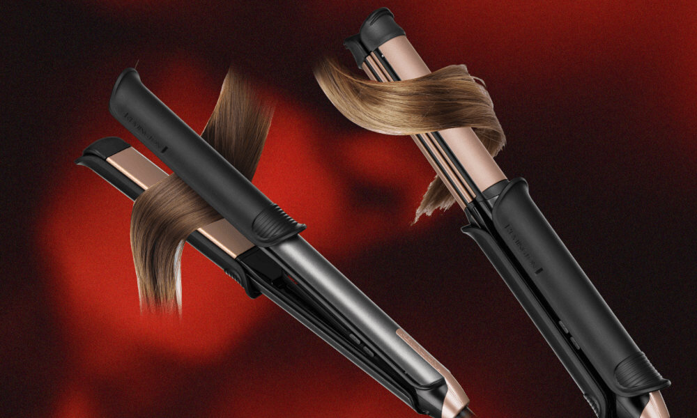 Prostownica REMINGTON One Straight & Curl S6077 230 stopni 2 w 1 Nakładki FlexiCovers proste włosy pełne objętości loki