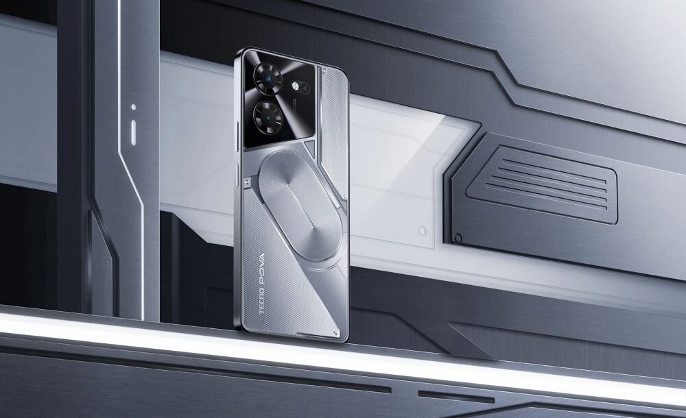 Smartfon TECNO Pova 5 Pro ekran bateria aparat procesor ram pamięć pojemność rozdzielczość zdjęcia filmy opis dane cechy blokady system łączność wifi bluetooth obudowa szkło odporność porty muzyka transfer sieć przekątna matryca waga czujniki oled amoled ips