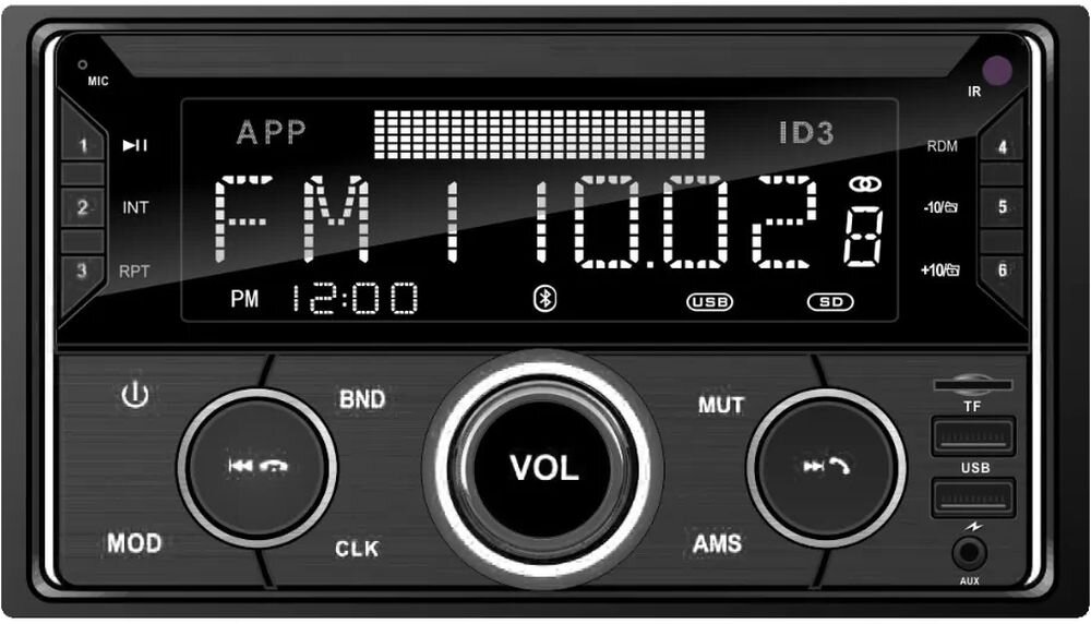 Radio samochodowe BLOW AVH-8990 - port USB