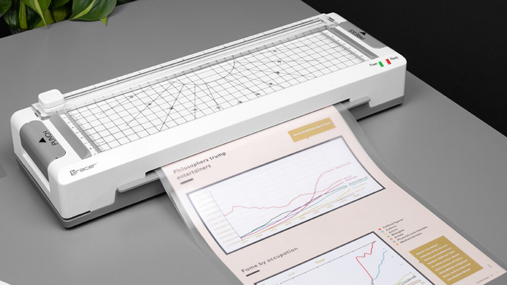 LAMINATOR TRACER A4 TRL-7 ALL-IN-ONE WH - laminacja