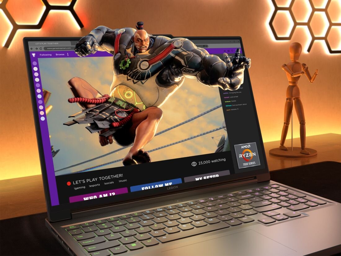 Laptop LENOVO Legion Slim 5 16APH8 - Laptop gamingowy