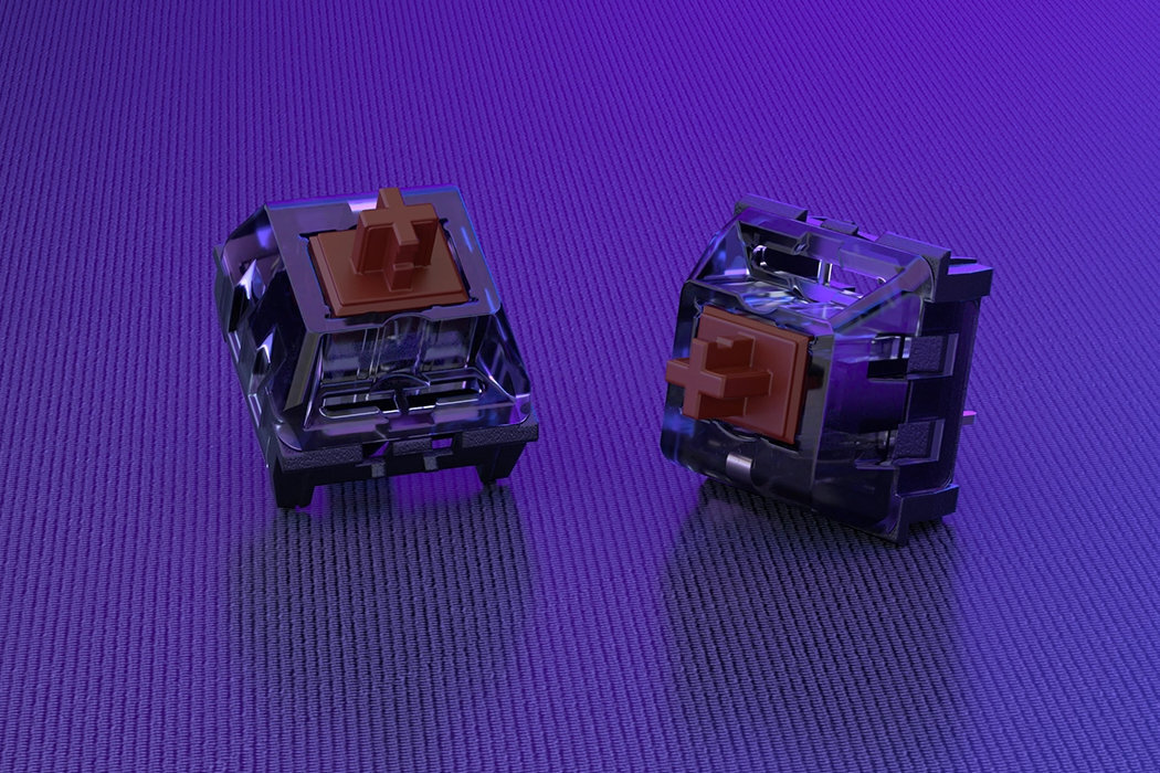 Klawiatura ENDORFY Thock Kailh Brown mała ergonomiczna alumienium wygląd mocna szybka wzmocniona hotswap PTB