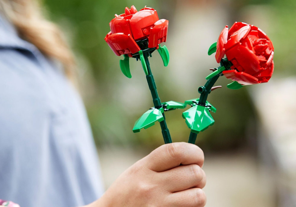 LEGO 40460 ICONS Róże zabawa edukacja rozwój wyposażenie kreatywność