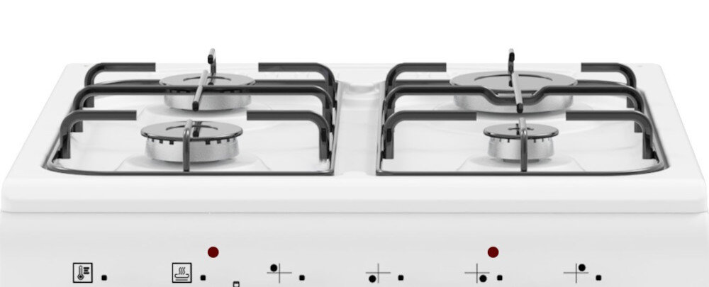 Kuchnia SMITH&BROWN SFE-SC411-WPY32 palniki gazowe zabezpieczenie