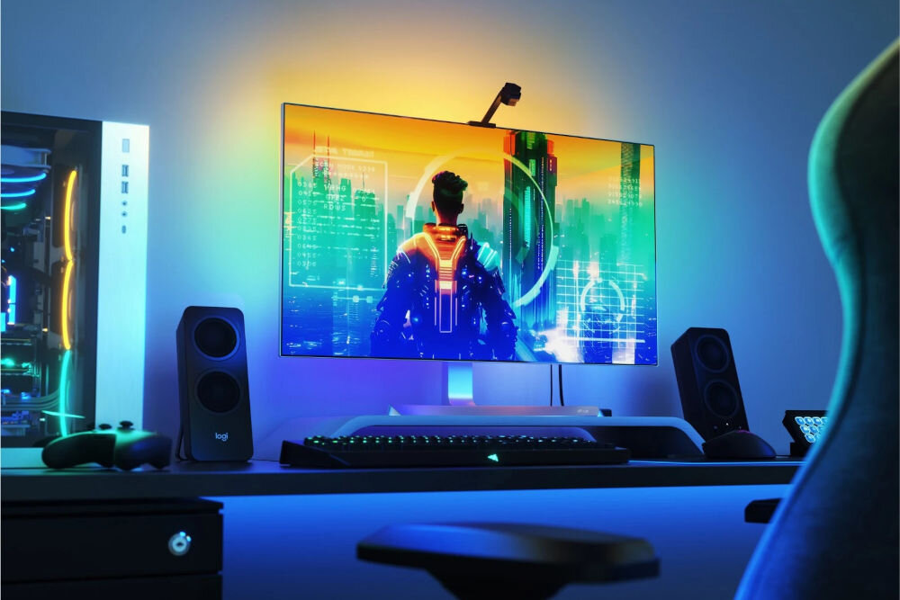 Kamera NANOLEAF 4D TV Screen Mirror Kit Camera NF082K02-1CK 2,5m Wi-Fi kompatybilność apikacja asystent głosowy