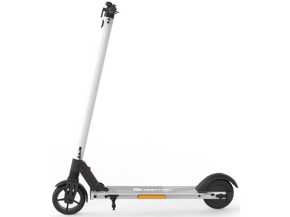 Hulajnoga elektryczna DENVER SEL-65230W 12km 300W Amortyzacja 6.5 Biały dla osob doroslych styl wydajnosc wygoda maksymalna waga uzytkownika do 100 kg