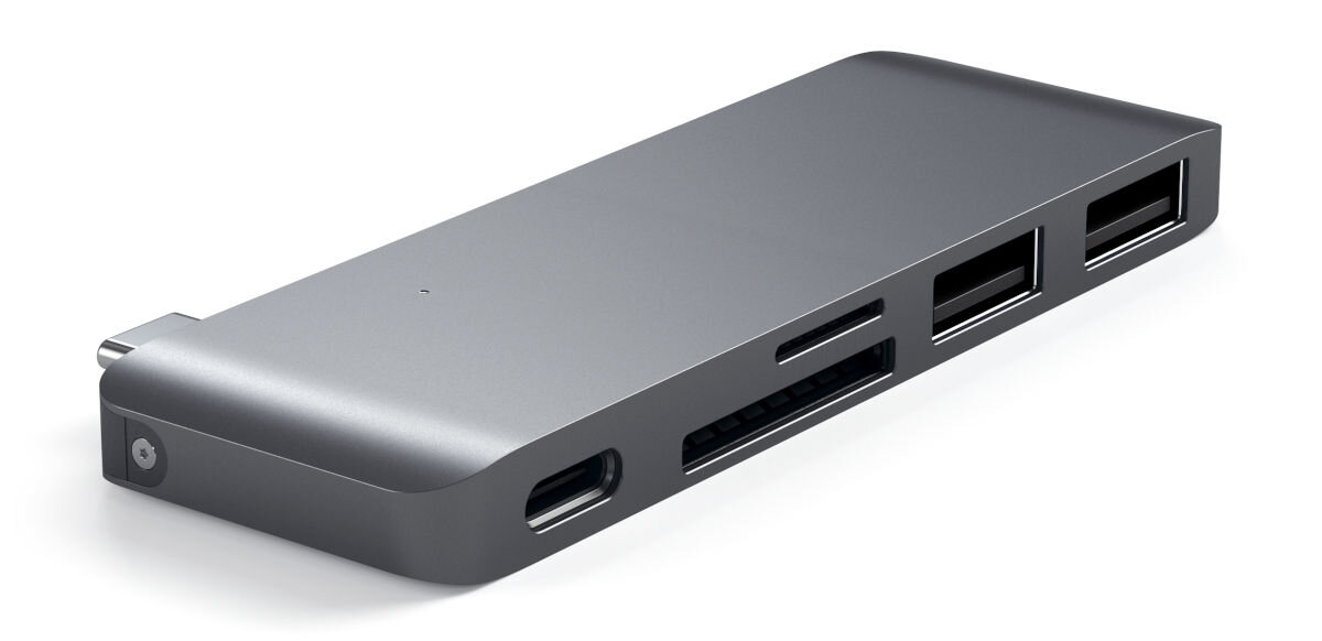 Hub SATECHI ST-TCUPM Szary minimalistyczny design funkcjonalność dbałość o każdy detal