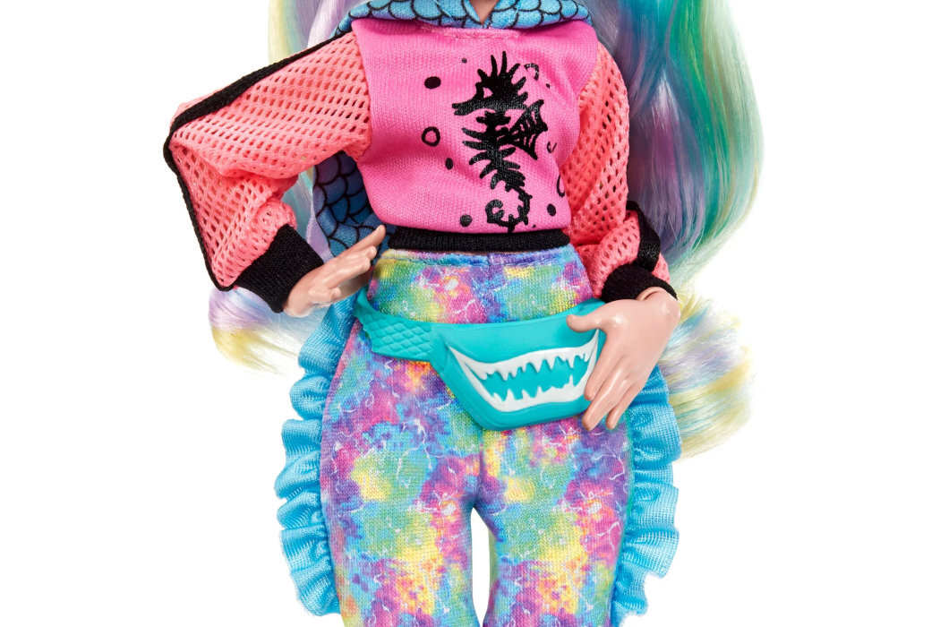 Lalka MONSTER HIGH Lagoona Blue zabawa kreatywność wyposażenie wyobraźnia dodatki kolekcja