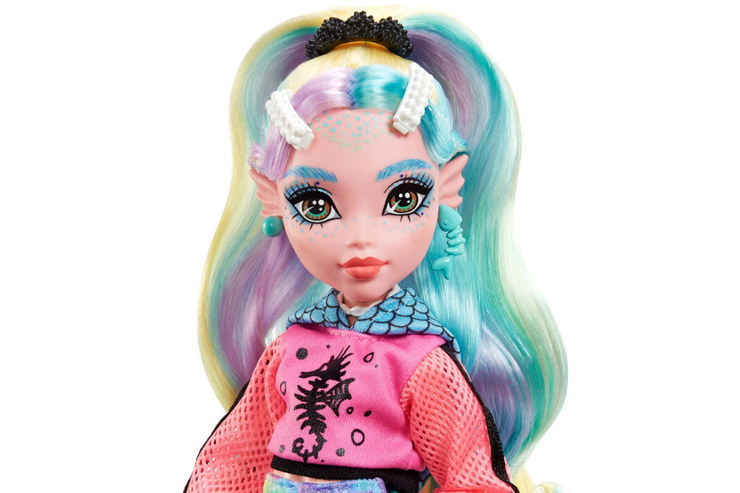 Lalka MONSTER HIGH Lagoona Blue zabawa kreatywność wyposażenie wyobraźnia dodatki kolekcja