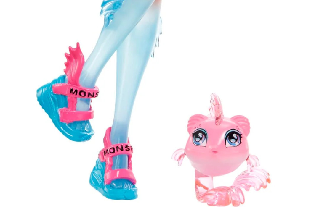 Lalka MONSTER HIGH Lagoona Blue zabawa kreatywność wyposażenie wyobraźnia dodatki kolekcja