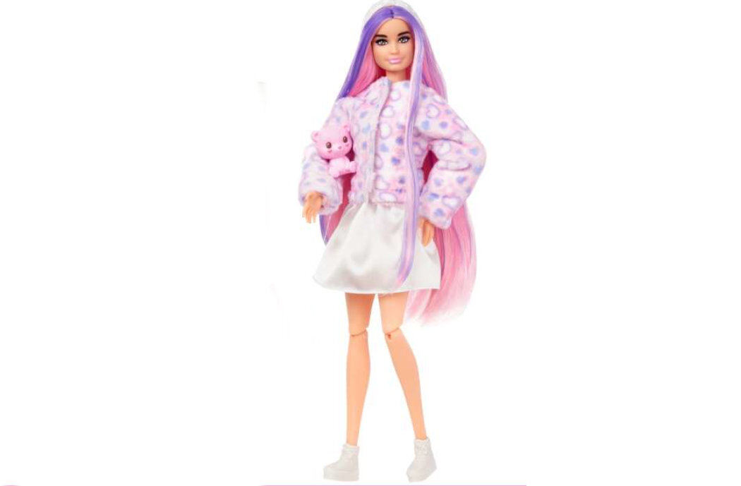 Lalka Barbie Cutie Reveal Chelsea Miś zabawa wyobraźnia kreatywność stroje magia