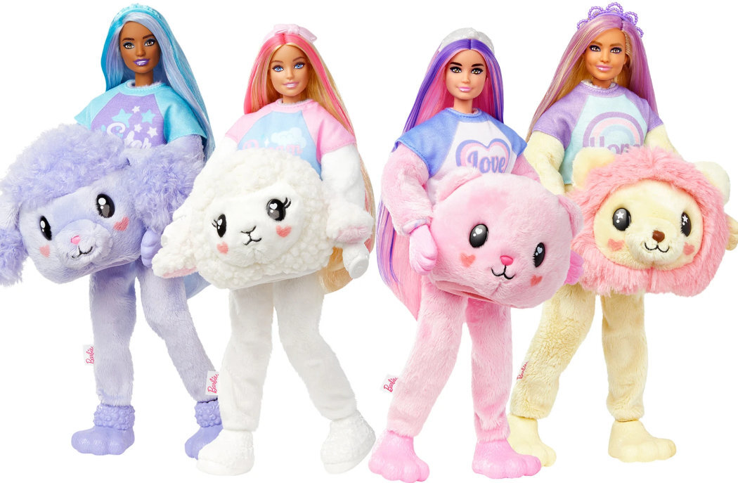 Lalka Barbie Cutie Reveal Chelsea Miś zabawa wyobraźnia kreatywność stroje magia