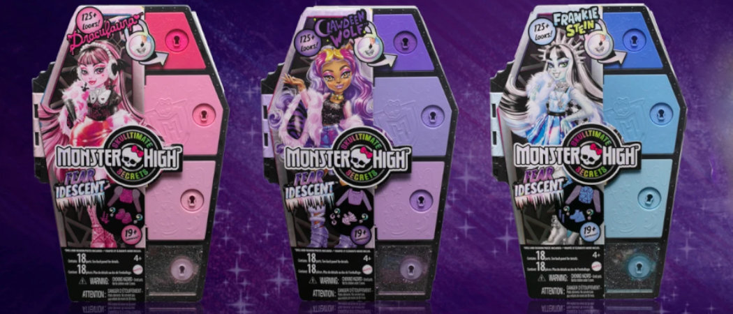 Lalka MONSTER HIGH Cleo De Nile Seria 2 HNF76 zabawa kreatywność wyposażenie wyobraźnia dodatki kolekcja