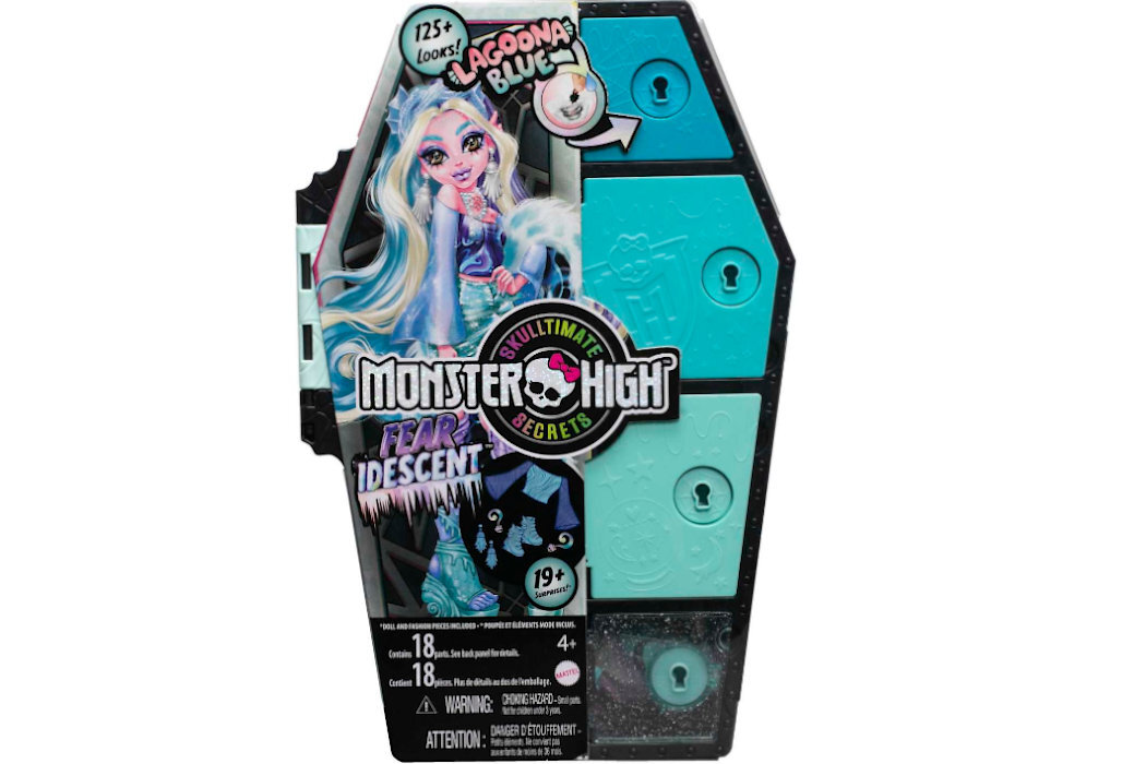 Lalka MONSTER HIGH Lagoona Blue Seria 2 HNF76 zabawa kreatywność wyposażenie wyobraźnia dodatki kolekcja