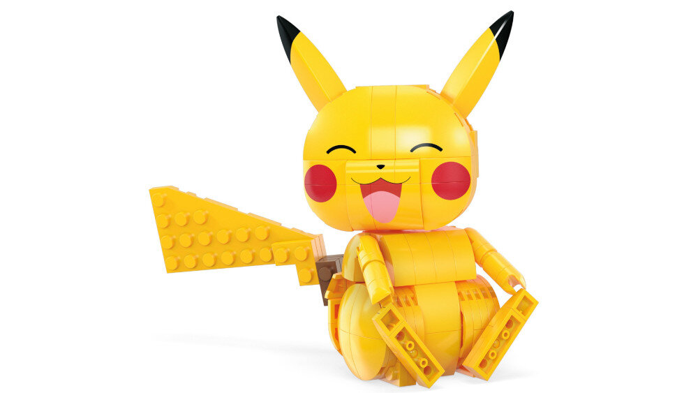 Klocki konstrukcyjne MEGA Pokemon Trio Pokemonów HNT94 - wyobraźnia