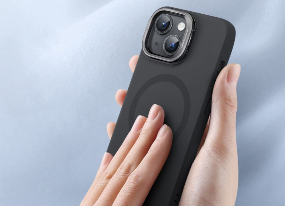 Etui ESR Cloud Kickstand HaloLock MagSafe do Apple iPhone 15 Czarny kompatybilność przeznaczenie kolor wygląd styl