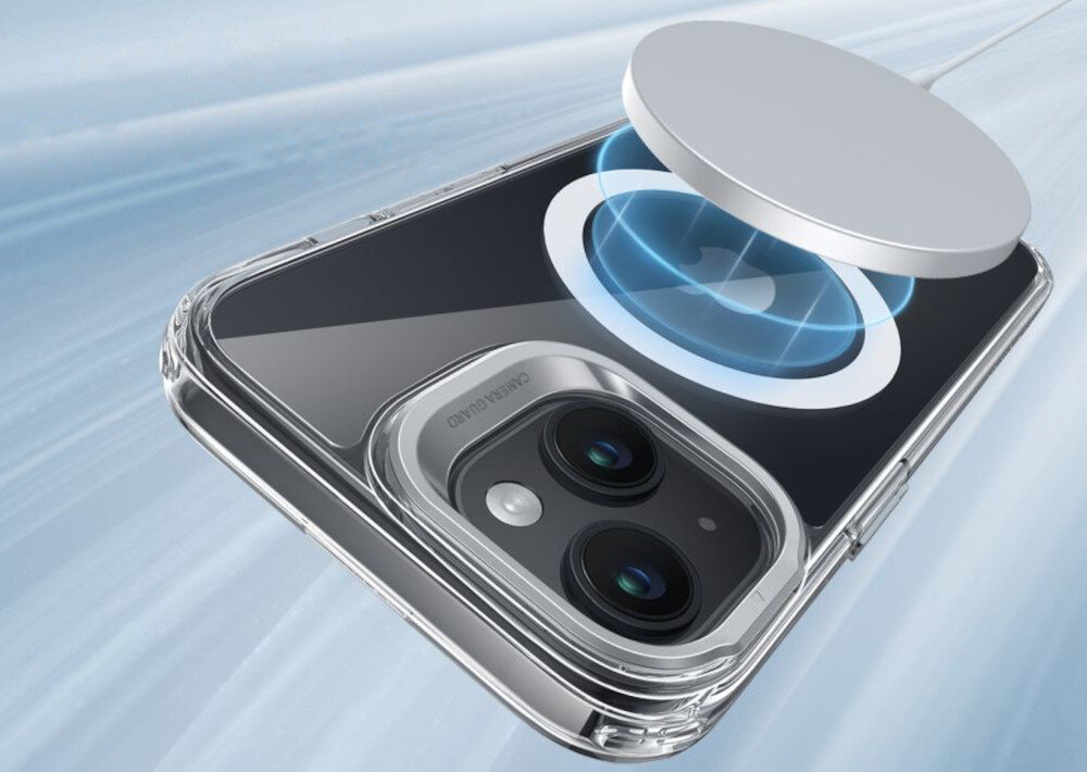 Etui ESR Classic Kickstand HaloLock MagSafe do Apple iPhone 15 Przezroczysty kompatybilność przeznaczenie wygląd styl cechy