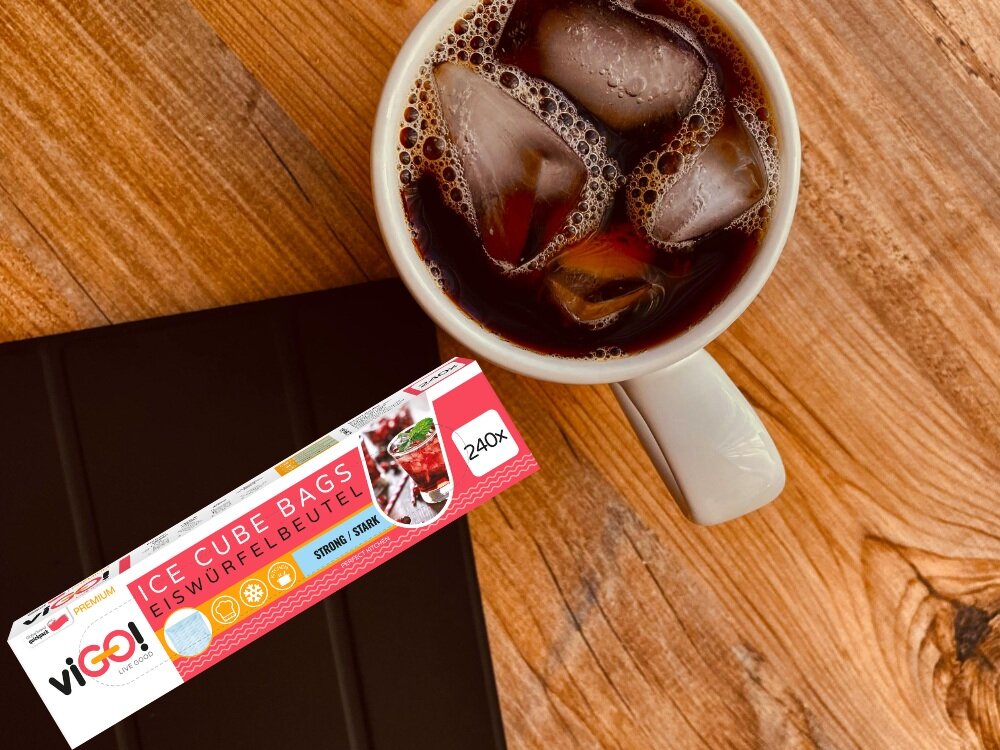 Woreczki VIGO 240 kostek szczelne woreczki, zamrażanie nie tylko wody, smak i aromaqt