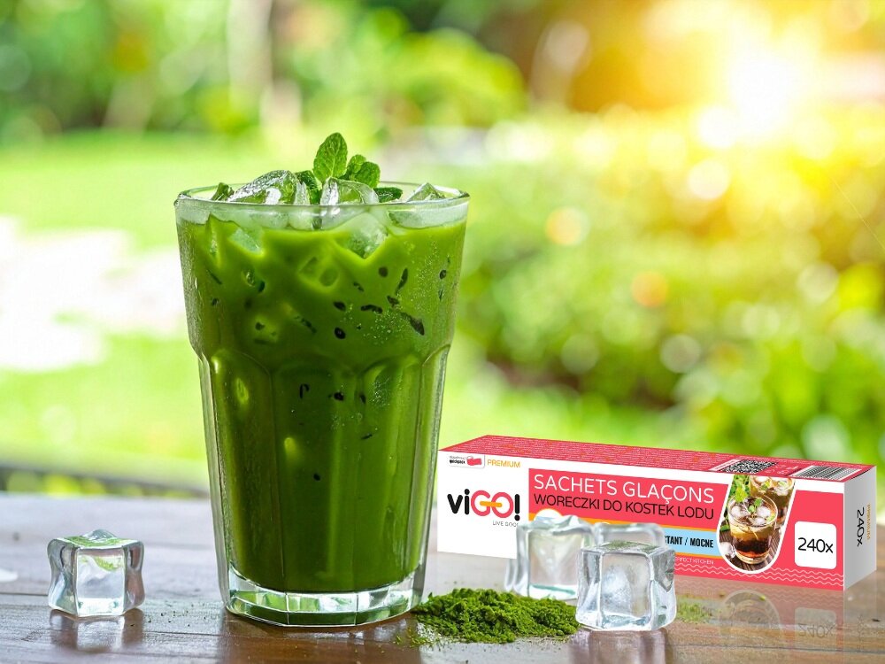 Woreczki VIGO 240 kostek wygodne przechowywanie, szybki dostęp, odpowiednie do napojów
