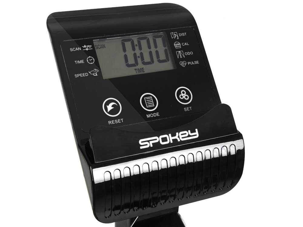 Rower magnetyczny SPOKEY Gradior BL intuicyjny penel sterowania miejsce na tablet