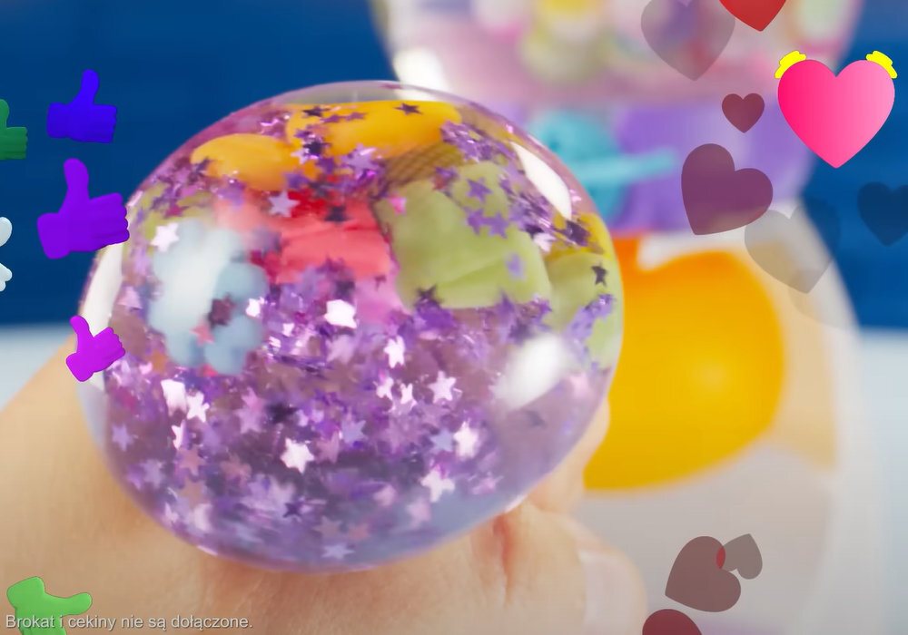 Zestaw kreatywny COBI Squeeze Ball Fabryka gniotków zabawa kreatywność wyobraźnia sensoryka samodzielność rozwój