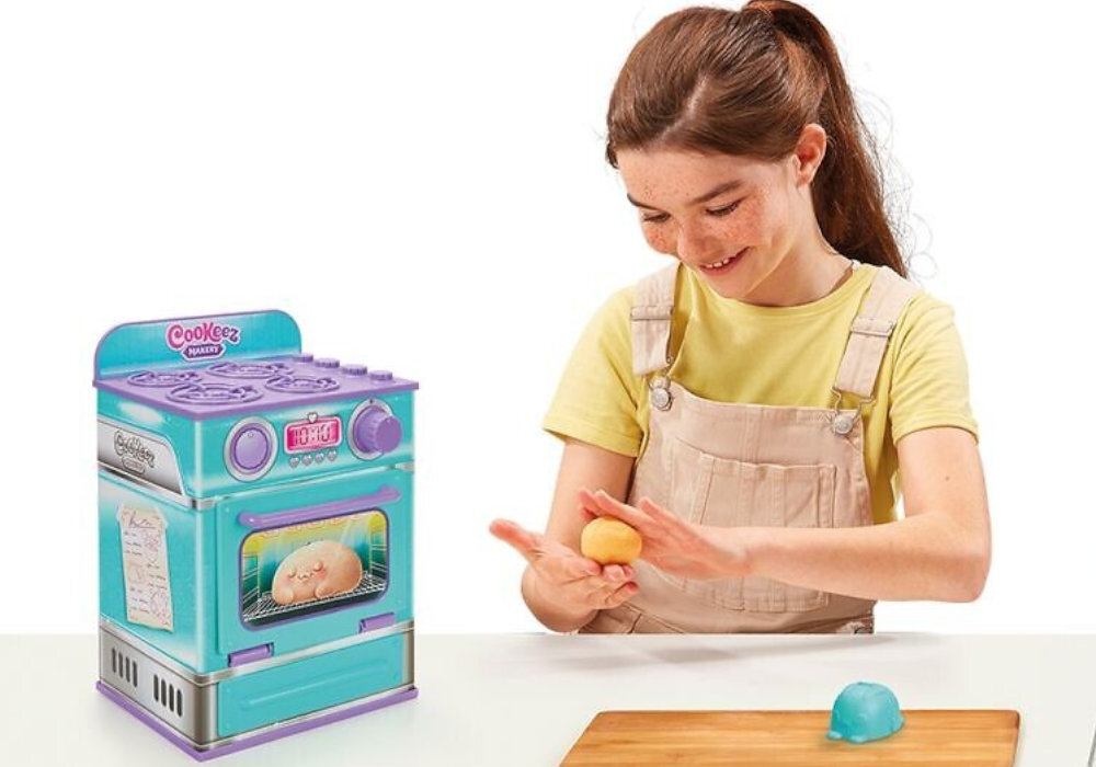 Zestaw kreatywny COBI CooKeez Makery Słodkie pieczone bułeczki zabawa kreatywność wyobraźnia nauka
