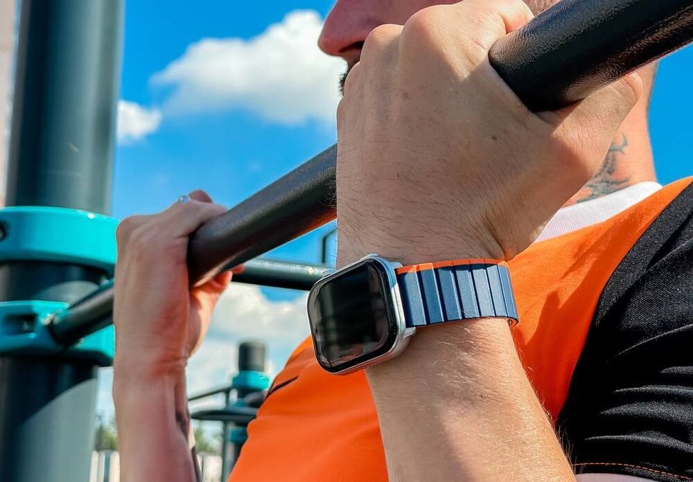 Smartwatch KIESLECT KS Pro ekran bateria czujniki zdrowie sport pasek ładowanie pojemność rozdzielczość łączność sterowanie krew puls rozmowy smartfon aplikacja