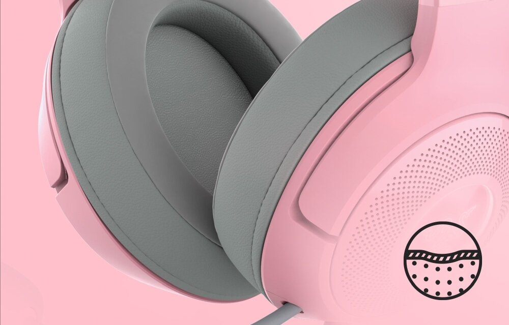 Słuchawki RAZER Kraken Kitty V2 design komfort lekkość dźwięk jakość wrażenia słuchowe ergonomia lekkość sport aktywność podróże czas pracy działanie akumulator