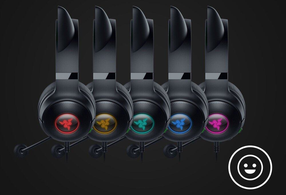 Słuchawki RAZER Kraken Kitty V2 design komfort lekkość dźwięk jakość wrażenia słuchowe ergonomia lekkość sport aktywność podróże czas pracy działanie akumulator