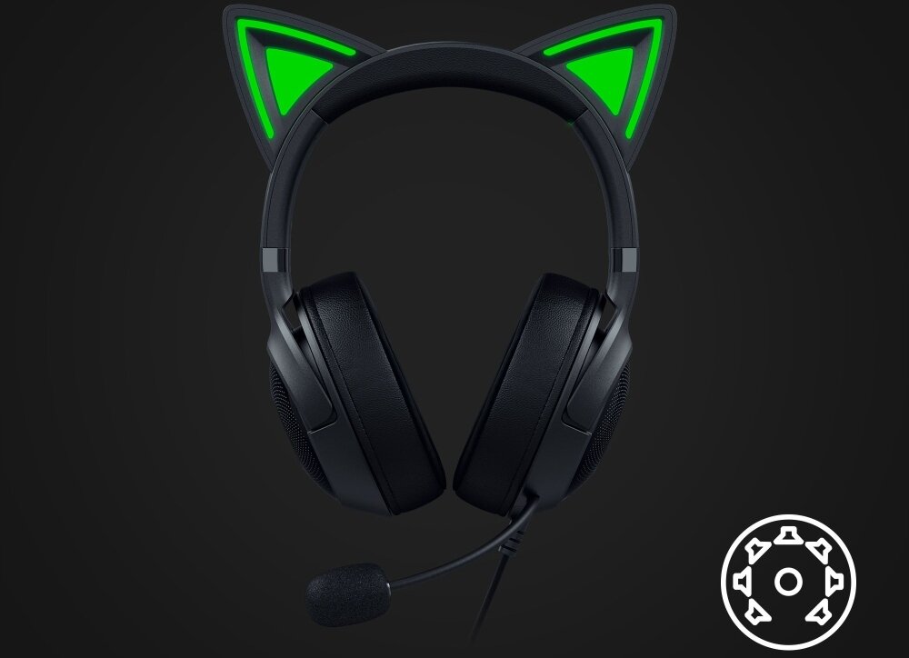 Słuchawki RAZER Kraken Kitty V2 design komfort lekkość dźwięk jakość wrażenia słuchowe ergonomia lekkość sport aktywność podróże czas pracy działanie akumulator